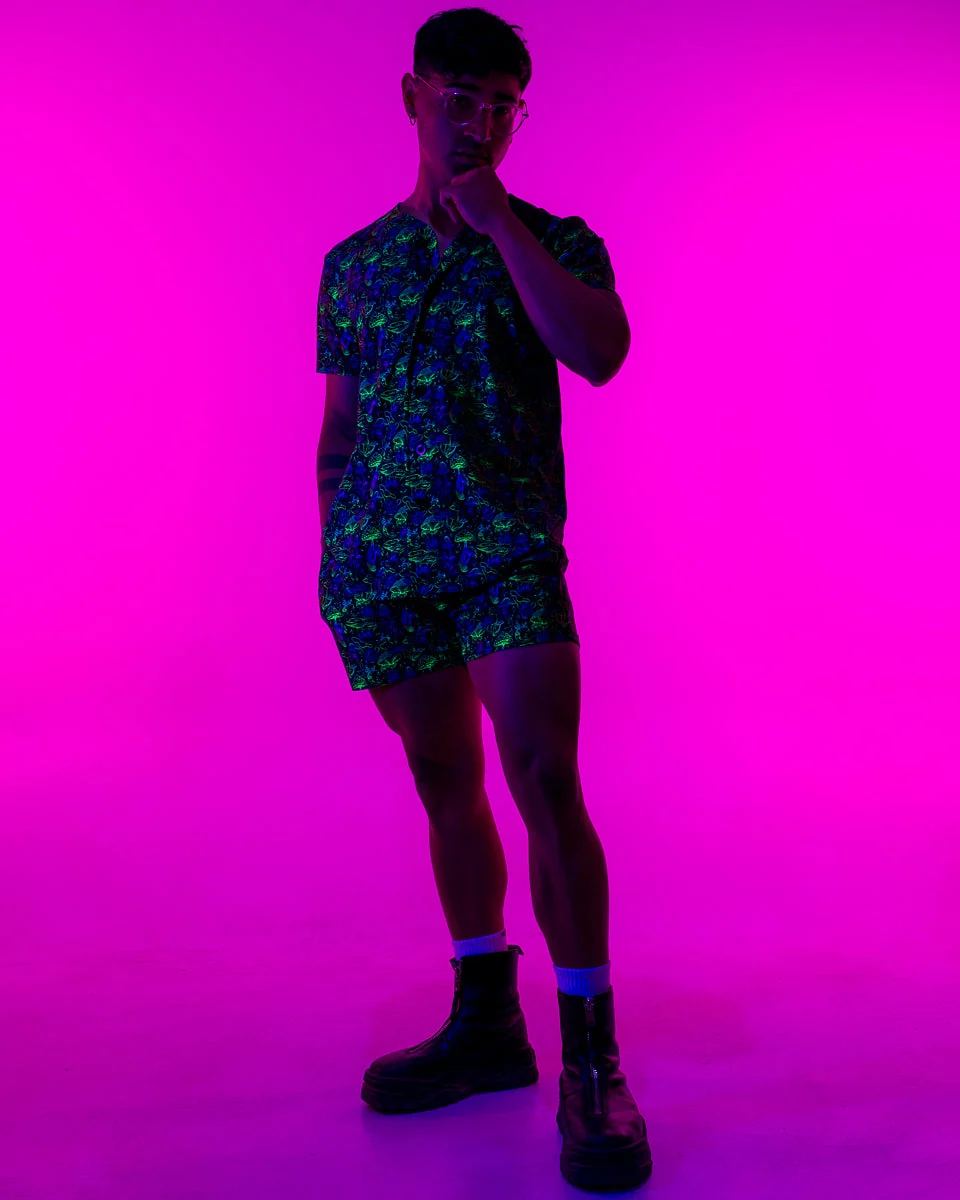 Sonic Shroom Men's Drawstring Shorts - Image 7