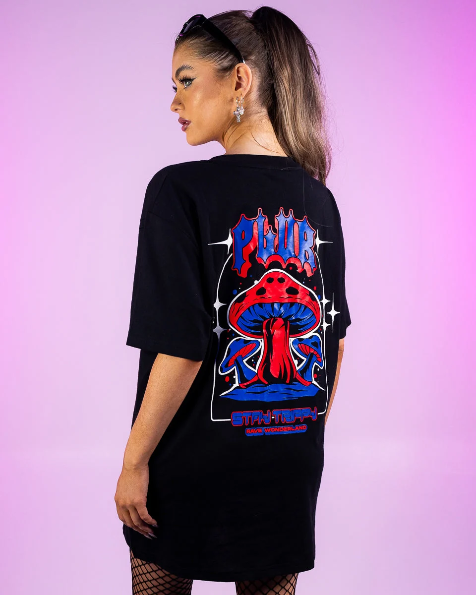 Stay Trippy PLUR Men's T-Shirt - Image 8