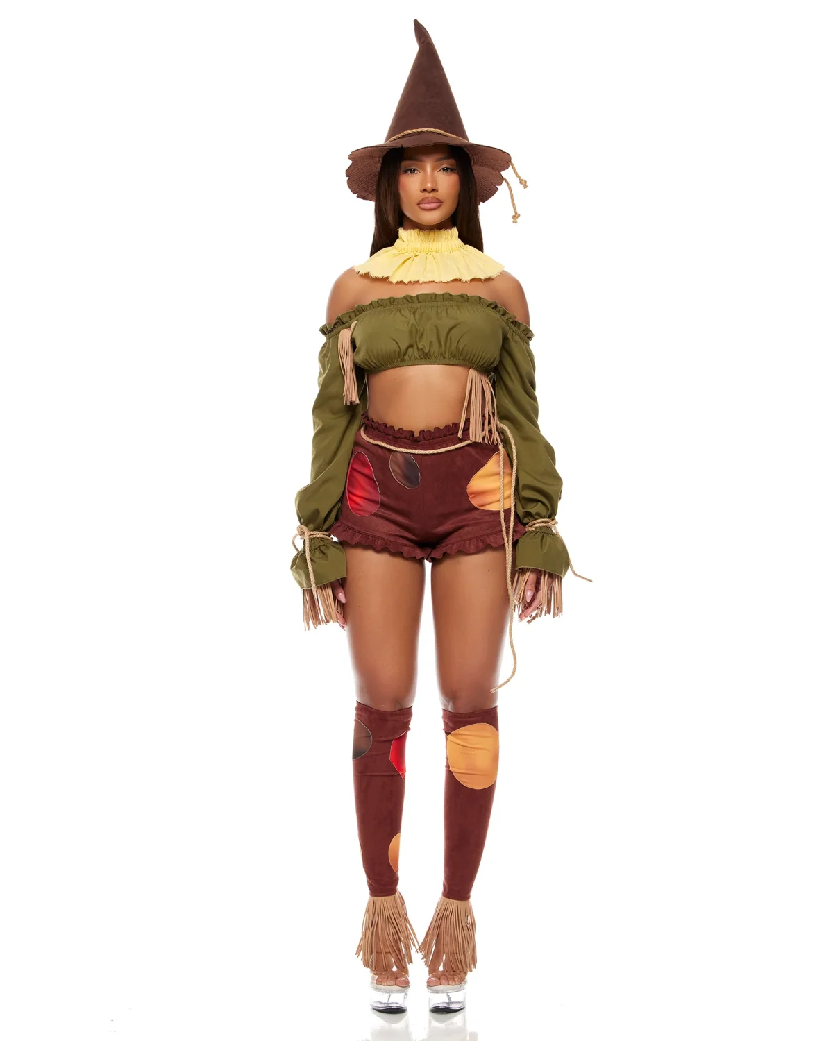 Straw For Brains Women's 5pc Movie Costume