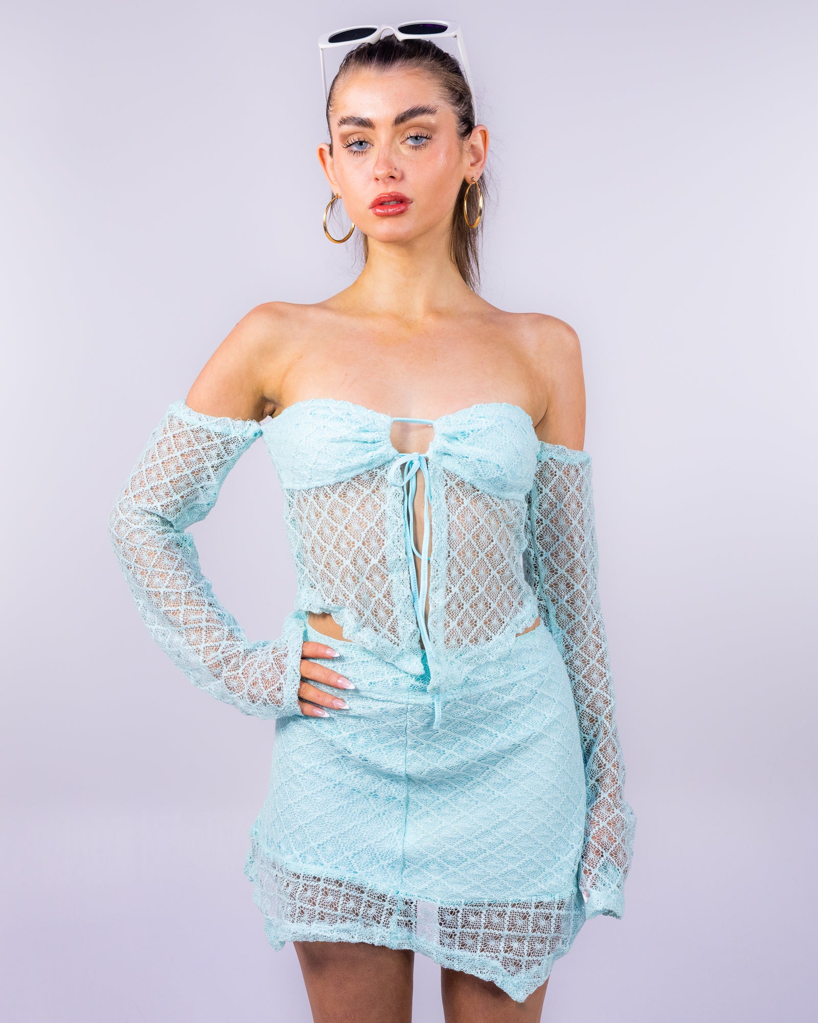 Blue Haven Women's 2pc Skirt Set - Image 5