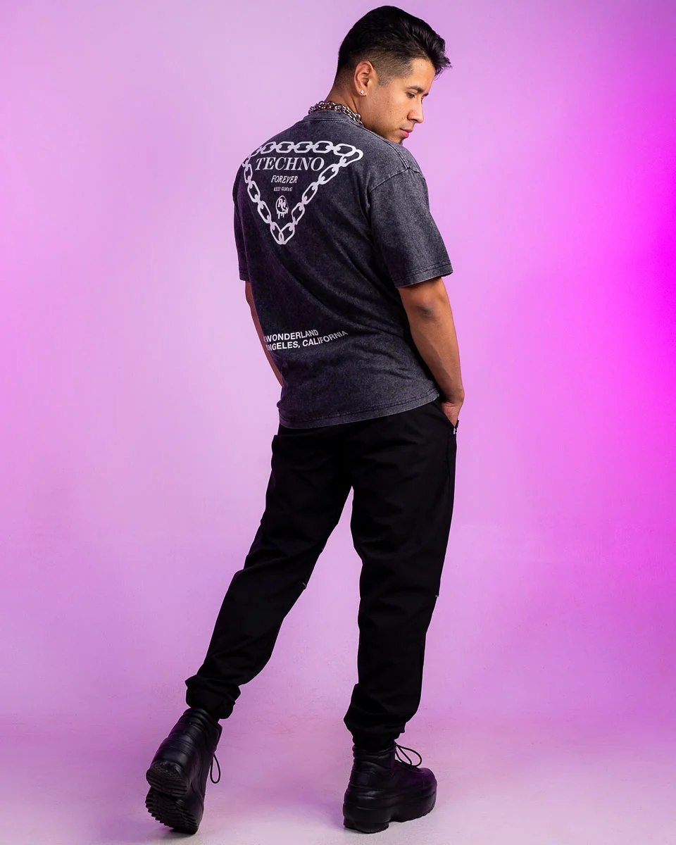 Techno Forever Men's T-Shirt - Image 4