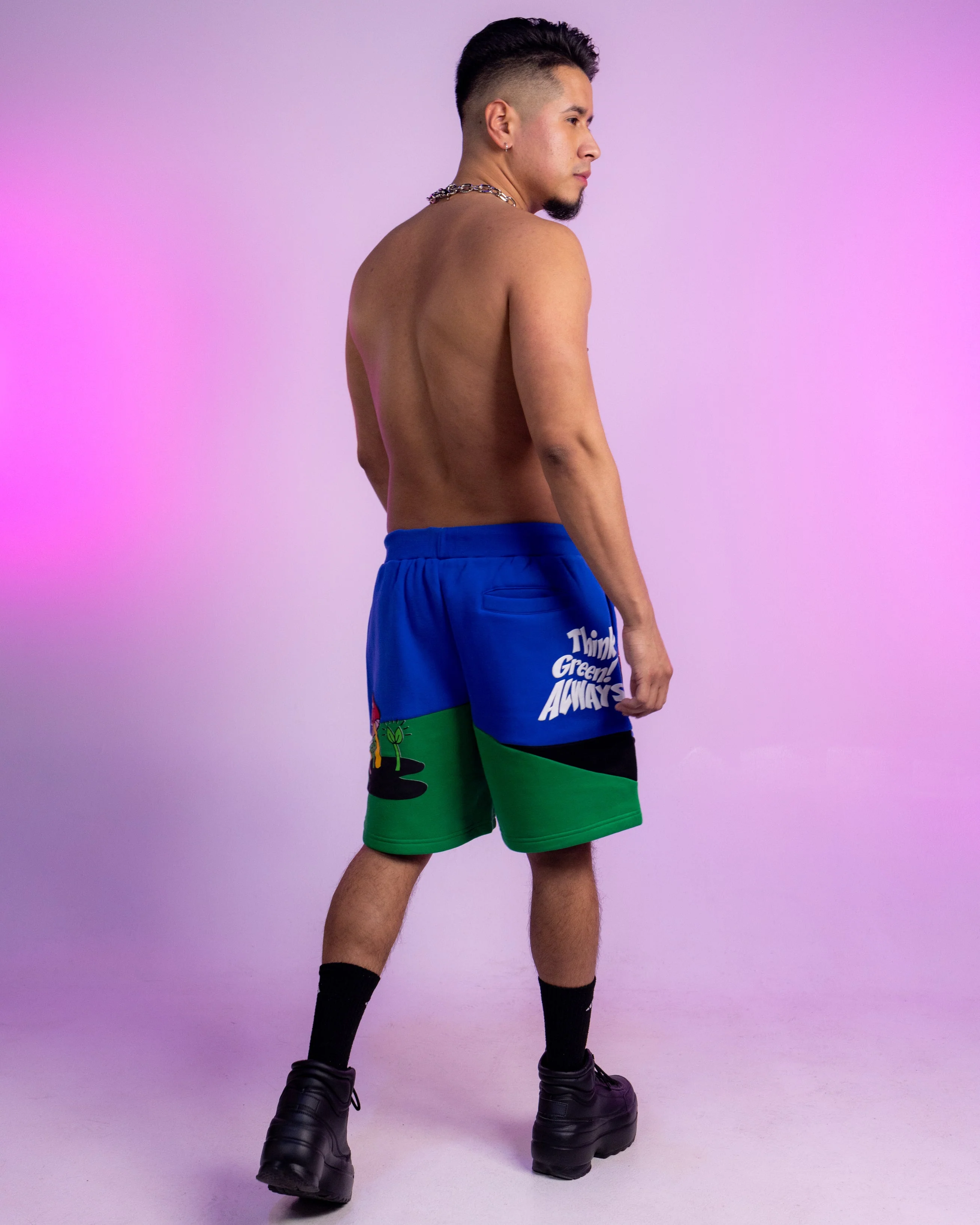 Men's Think Green Shorts - Image 5