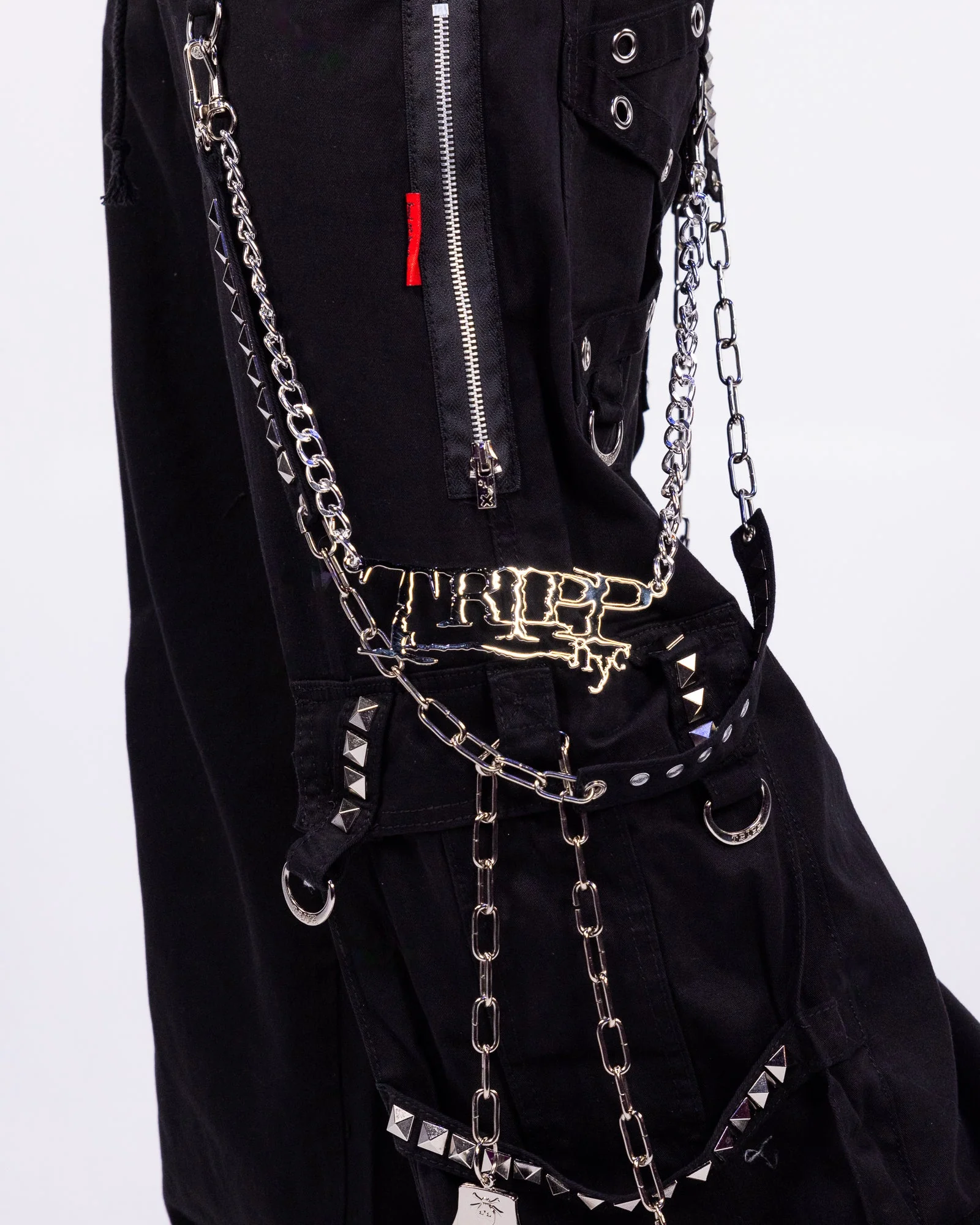Tripp NYC Handcuff Unisex Black Pant - Image 7