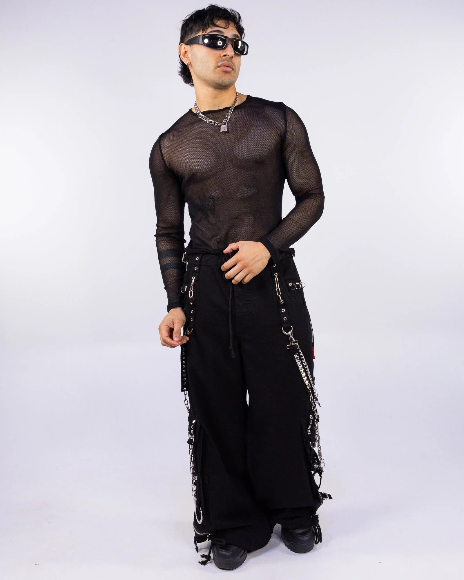 Tripp NYC Handcuff Unisex Black Pant - Image 8