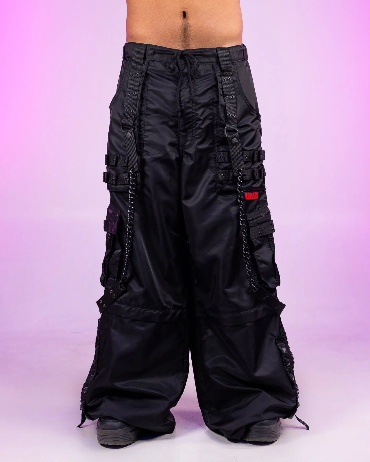 Tripp NYC Zip-Off Black Space Out Pants - Image 9