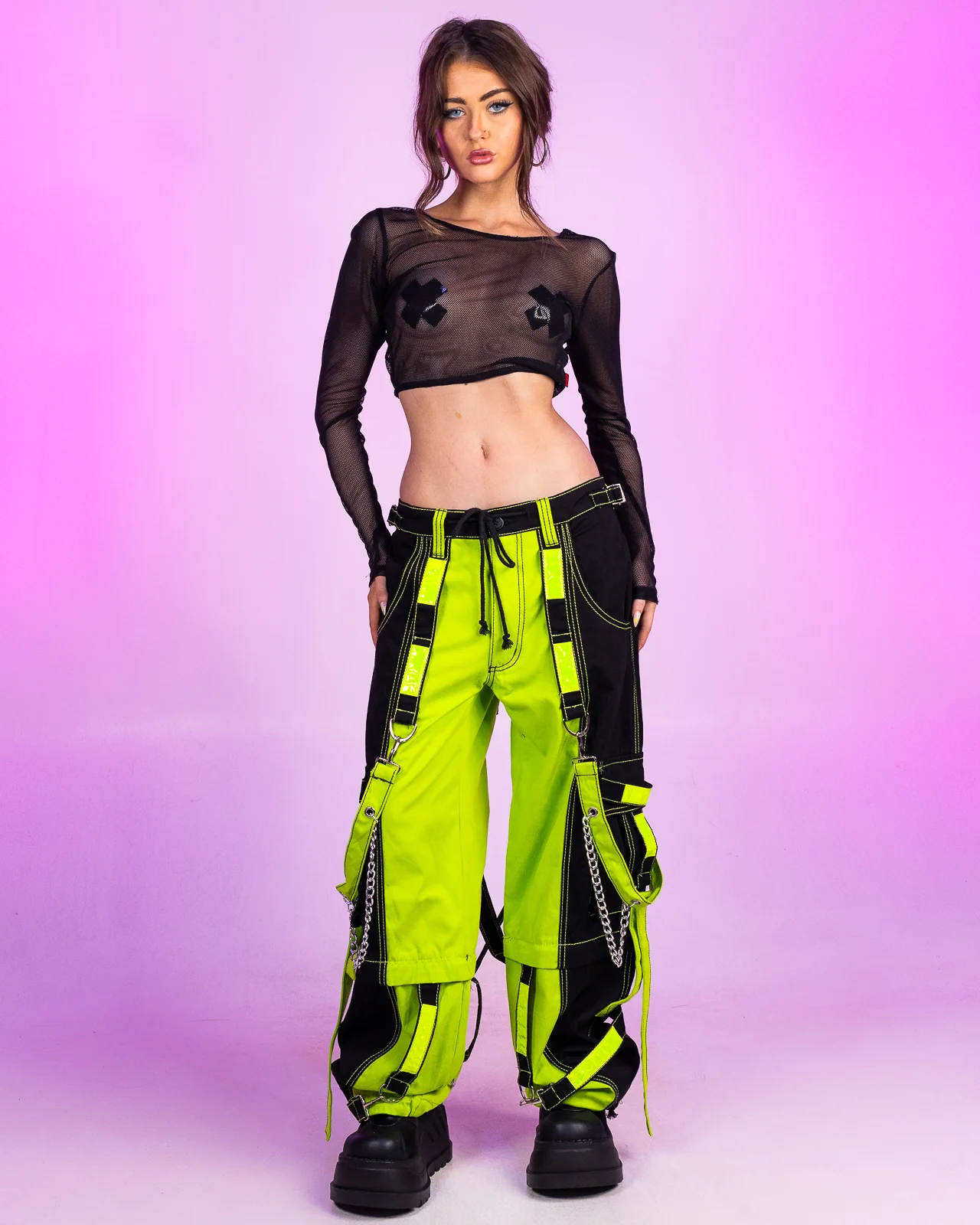 Tripp NYC Zip-Off Full On Reflector Pants - Image 5