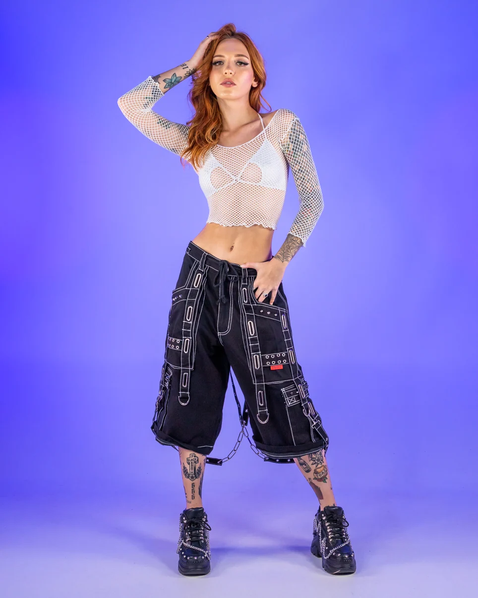 Tripp NYC Zip-Off Interlace Dark Street Pants - Image 2