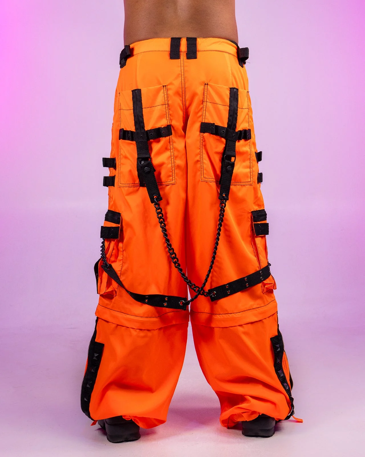 Tripp NYC Zip-Off Orange Space Out Pants - Image 10