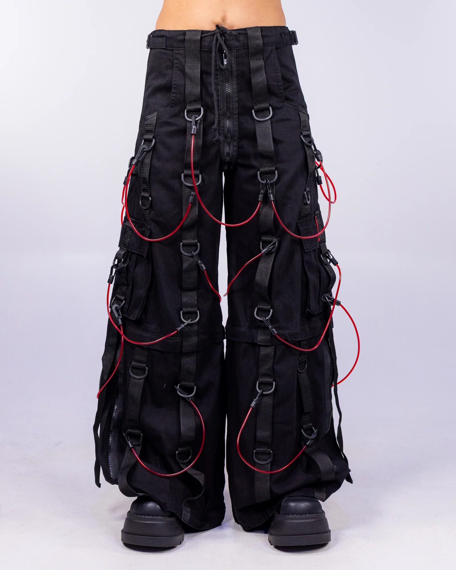 Tripp NYC Zip-Off Transfusion Black Unisex Pant