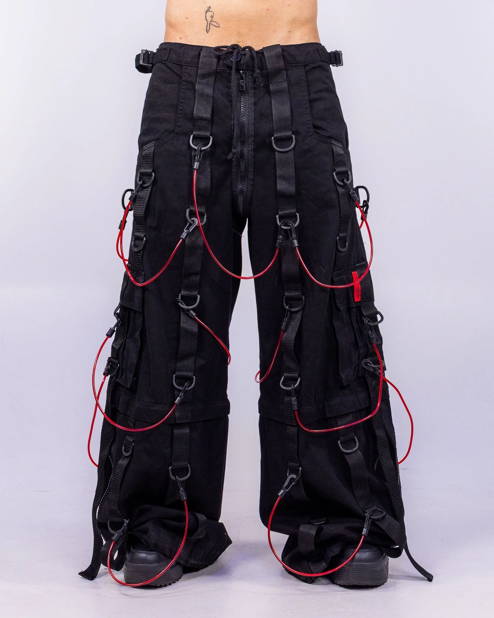 Tripp NYC Zip-Off Transfusion Black Unisex Pant - Image 6