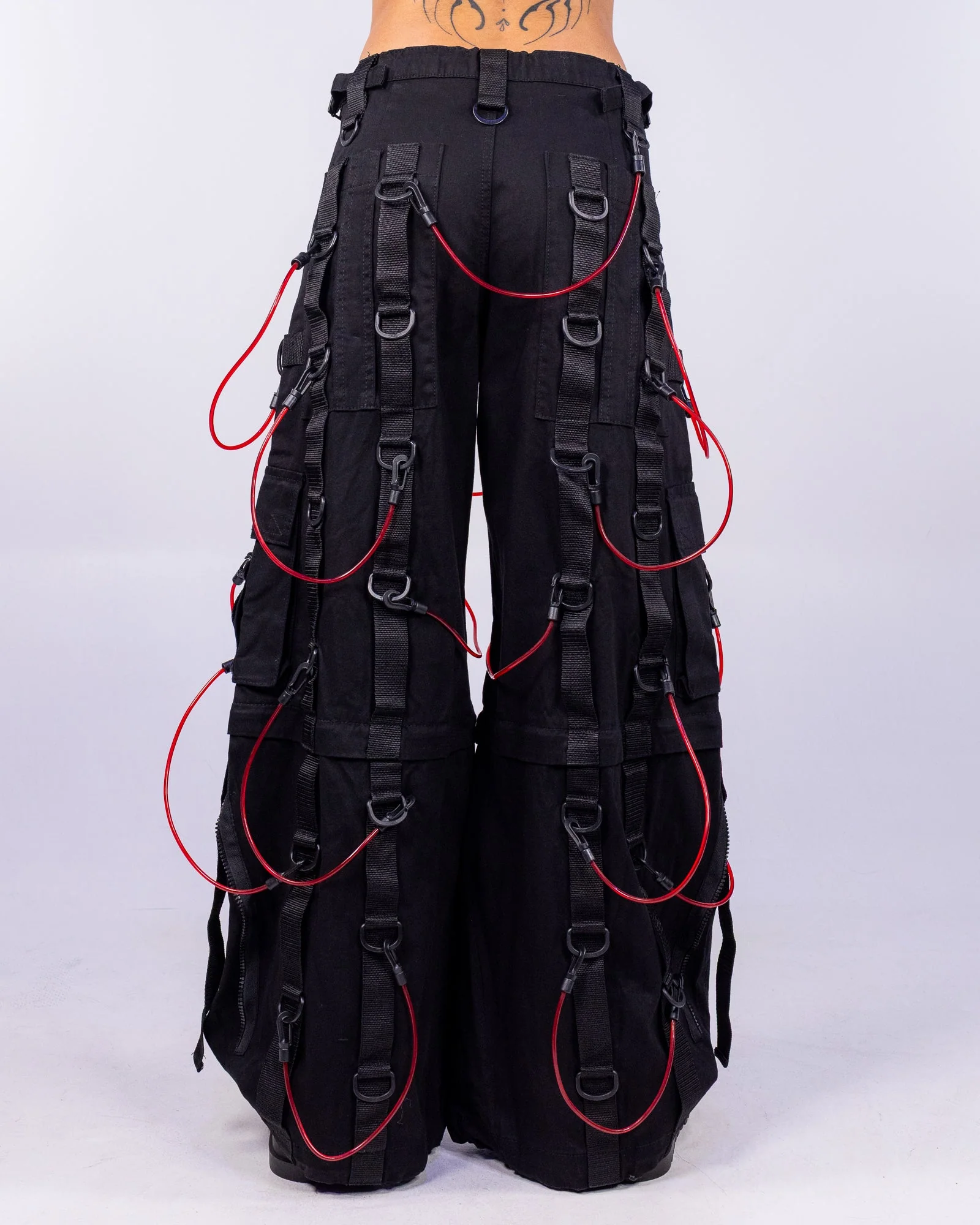 Tripp NYC Zip-Off Transfusion Black Unisex Pant - Image 7