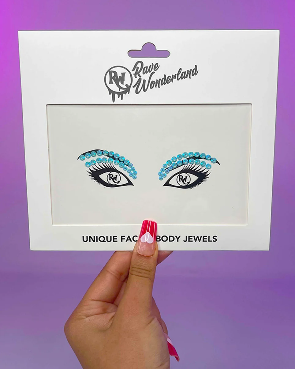 Turquoise Prism Eye Crease Jewel