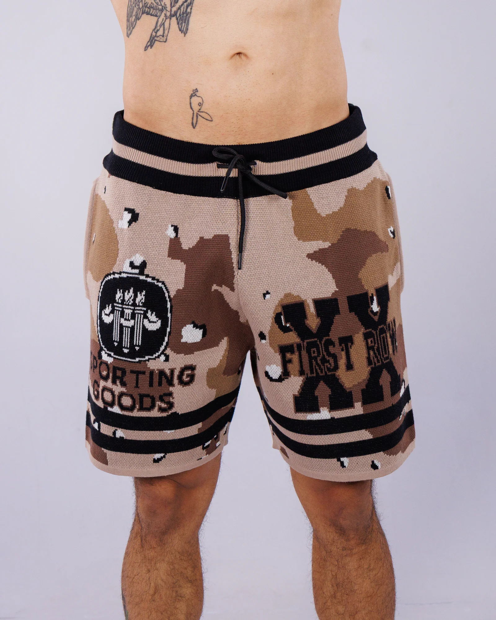 Wild Sport Men's Camo Sweater Shorts