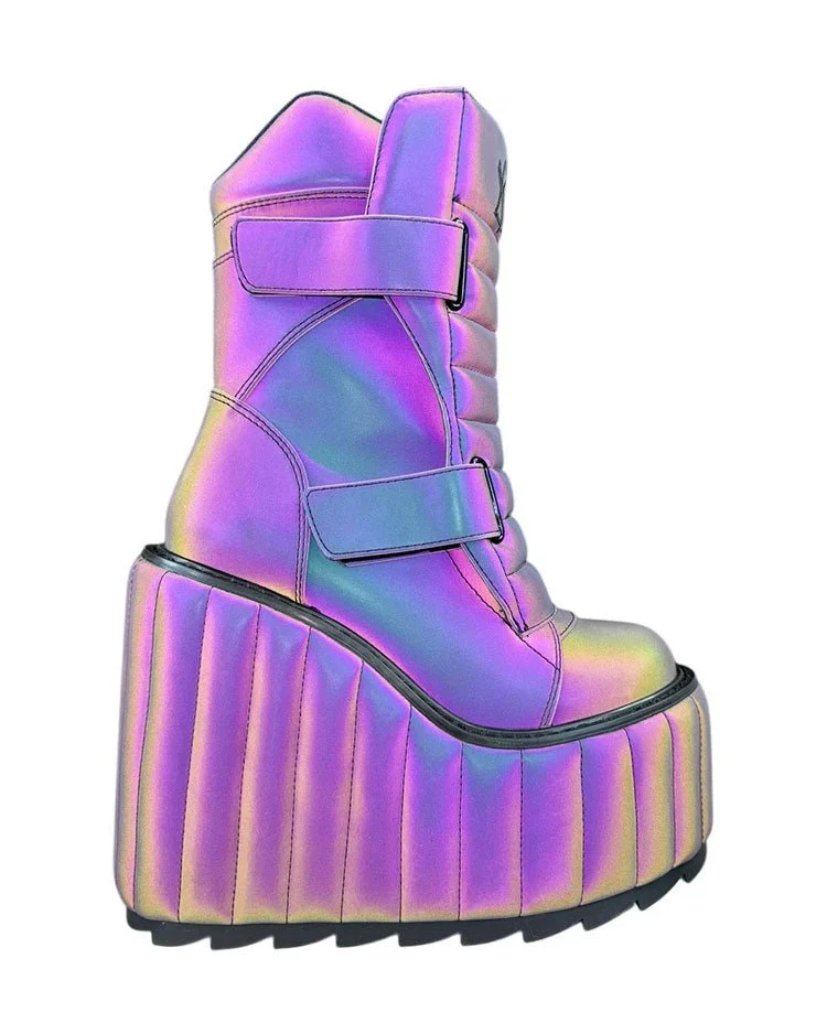 YRU Dune Moto Lo Women's Reflective Boots - Image 9